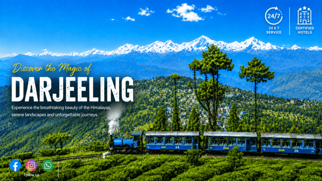 Darjeeling Tour Package – Himalayan Mountain Views and Tea Gardens