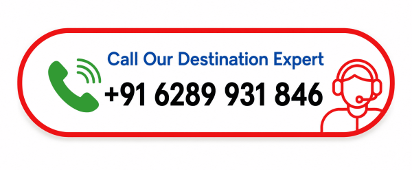 Call AmuseTripz Holidays destination expert for tour package enquiries and travel assistance at +91 6289 931 846.